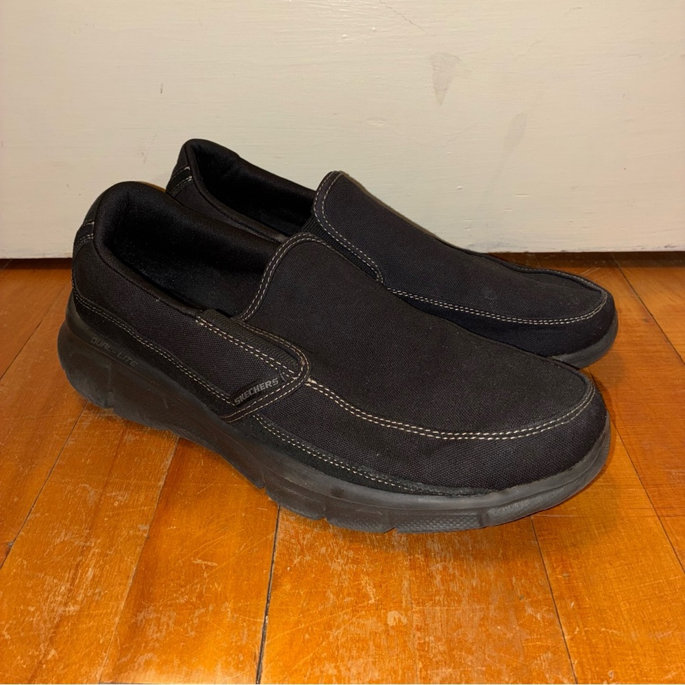 Skechers Men's 10 Equalizer Mind Game Slip-On Loafers Black 51503